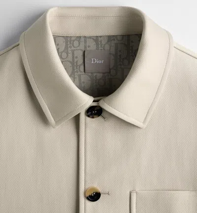 Dior Workwear Jacket In White