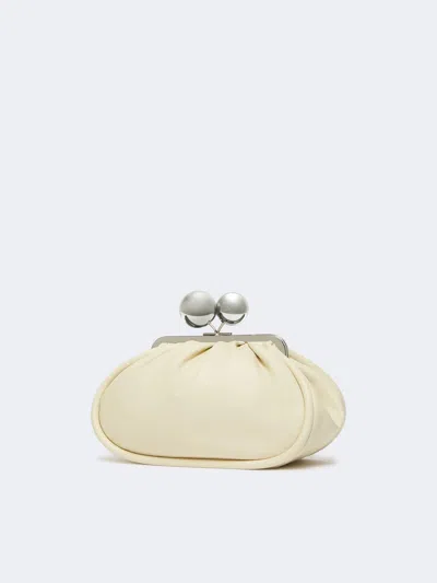 Weekend Max Mara Pasticcino Medium Shoulder Bag In Ivory White