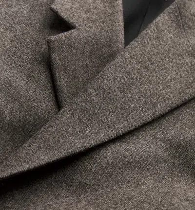 Dior Single-breasted Jacket In Brown
