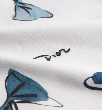 Dior Iviera Oversized T-shirt In White