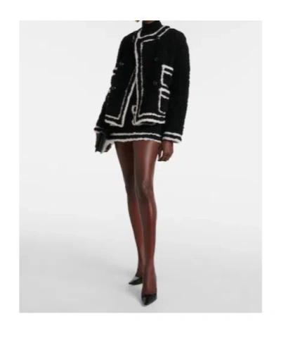 Blancha Shearling Jacket In Black