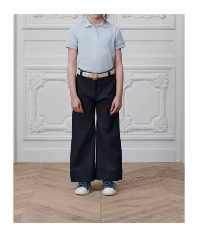 Dior Logo Belt In Ivory