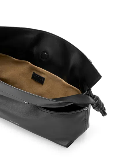 Loewe Panta Medium Shoulder Bag In Black