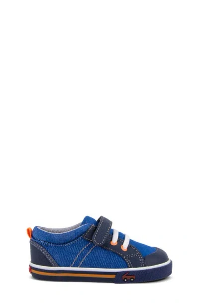 See Kai Run Tanner Sneaker In Blue/bolt