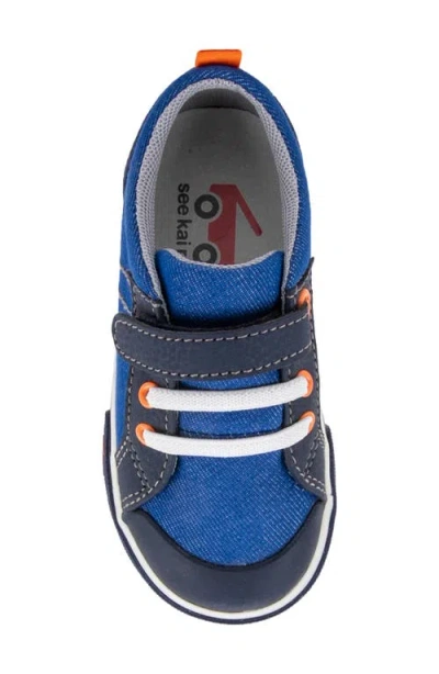 See Kai Run Tanner Sneaker In Blue/bolt