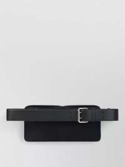 Givenchy Multipocket Belt Bag Silver Tone Hardware