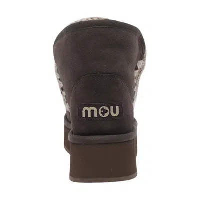 Mou Platform Boots In Brown