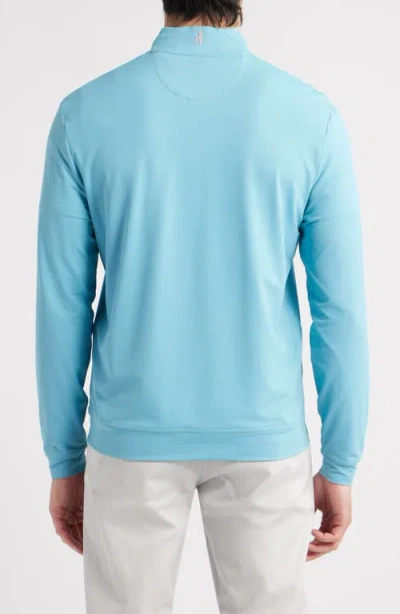 Johnnie-o Motion Performance Quarter Zip Pullover In Haze