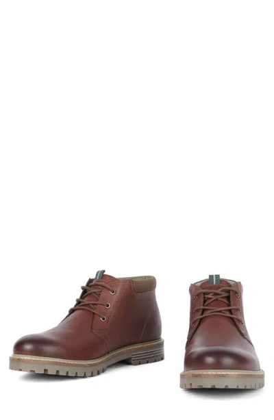 Barbour Boulder Chukka Boot In Teak