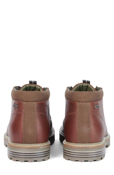 Barbour Boulder Chukka Boot In Teak
