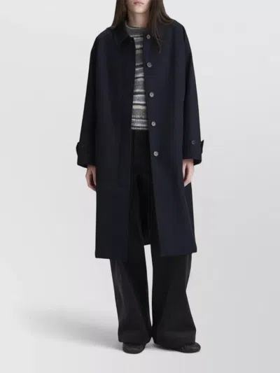 A.p.c. Wool Mac Coat Below Knee Length In Multi