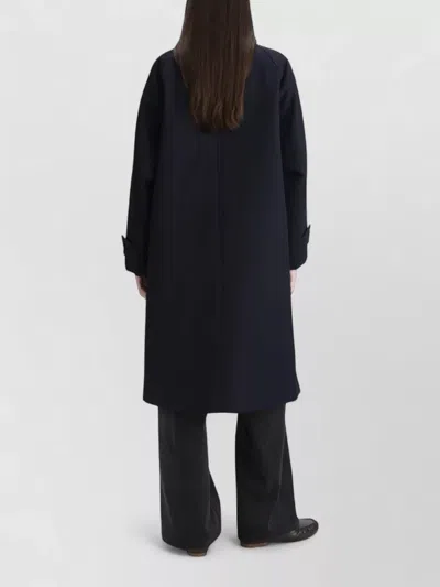 A.p.c. Wool Mac Coat Below Knee Length In Multi