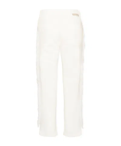 Stella Mccartney Fringed Jeans In Multi