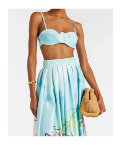 Leo Bra Top In Blue