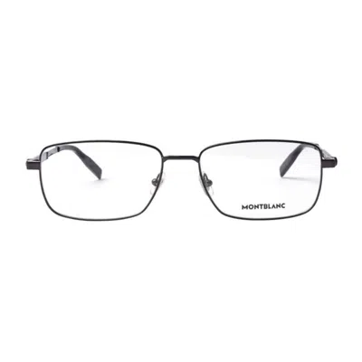Montblanc Ladies Black Rectangular Eyeglass Frames Mb0029o 006
