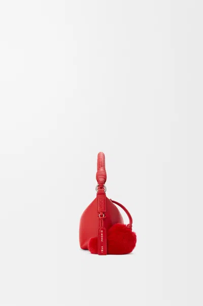 Loewe Cala Mini Bag In Red