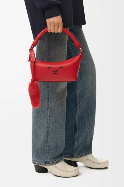 Loewe Cala Mini Bag In Red