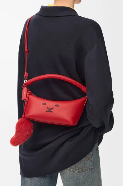Loewe Cala Mini Bag In Red