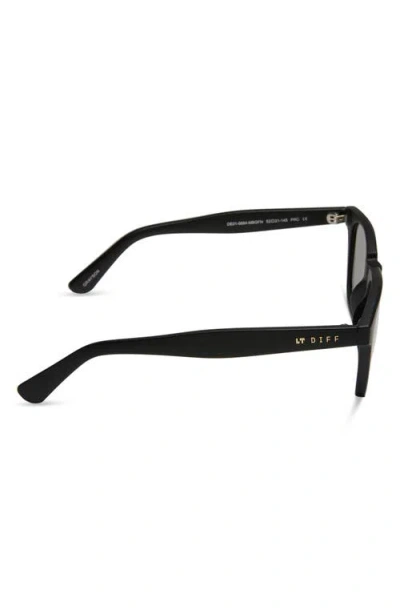 Diff Grayson 51mm Square Sunglasses In Grey Mirror