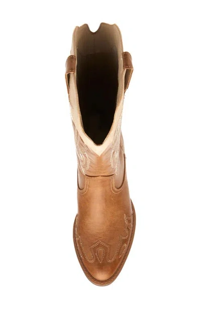 Coconuts By Matisse Cisco Western Boot In Tan/natural Synth