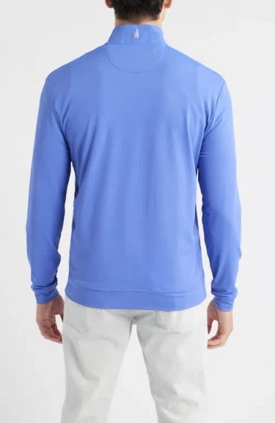 Johnnie-o Motion Performance Quarter Zip Pullover In Acai