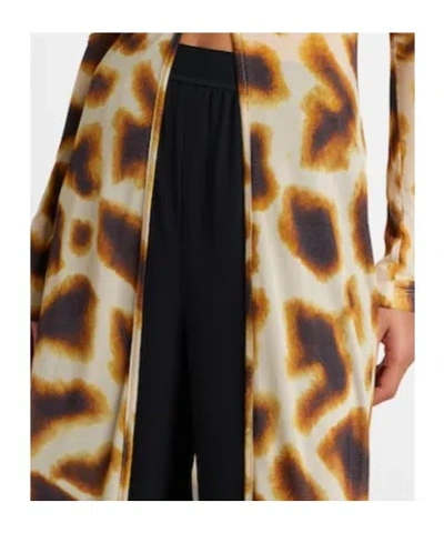 Christopher Esber Printed Jersey Top In Orange