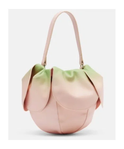 Simone Rocha Leather Shoulder Bag In Pink