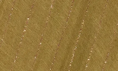 Bcbgeneration Pinstripe Woven Duster In Olive