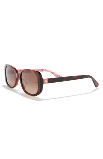 Kate Spade Dionnas 52mm Rectangular Sunglasses In 0086-ha