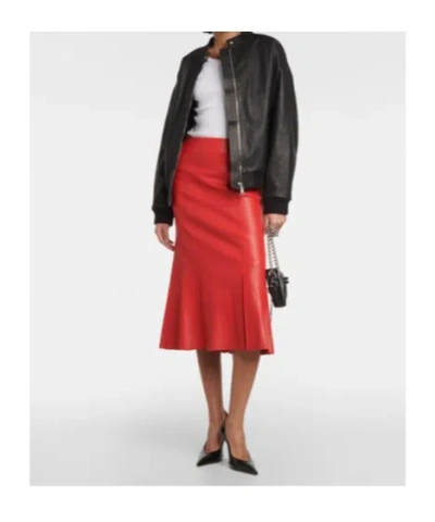 Stouls Pharrell Leather Bomber Jacket In Black
