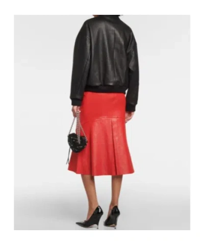 Stouls Pharrell Leather Bomber Jacket In Black