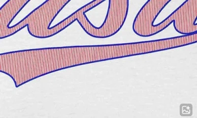 Monster Digital Usa Script Red Graphic Tee In Bright White