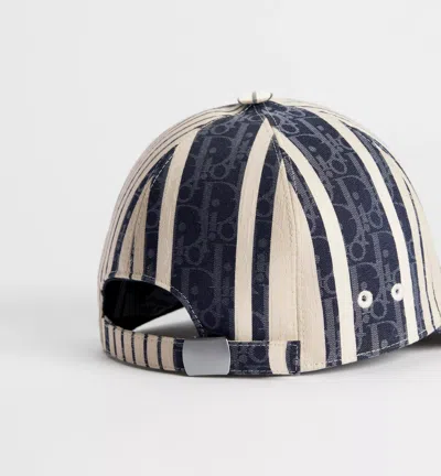 Dior Logo Hat In Nude