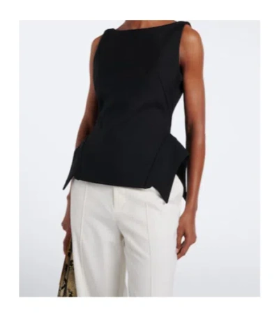 Rohe Wool-blend Top In Black