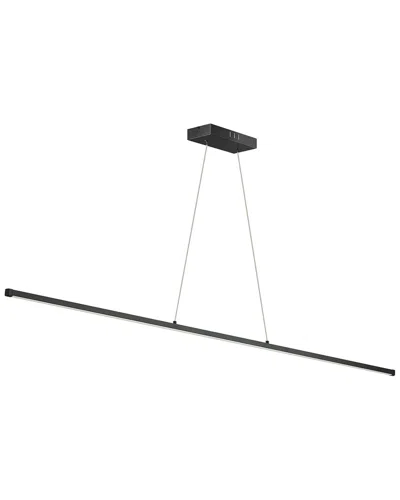Dainolite Array Led Horizontal Pendant In Black