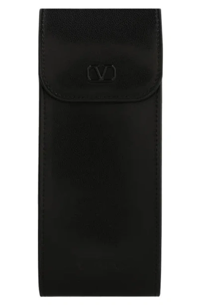 Valentino 52mm Rectangular Sunglasses In Tortoise Tortoise Green
