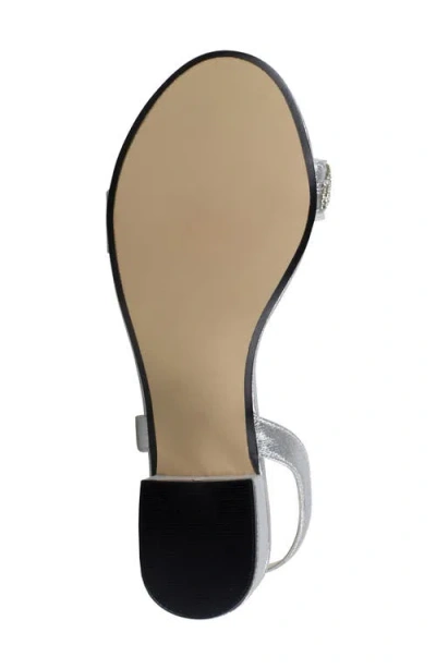 Touch Ups Ruby Slingback Sandal In Silver