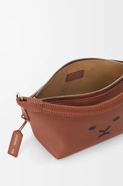 Loewe Cala Mini Bag In Walnut
