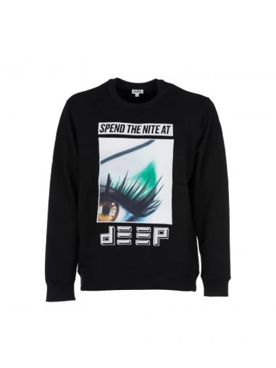 Shop Kenzo Eye Sweatshirt In 99 Black