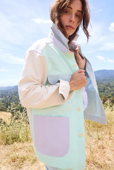 Alex Mill X Quiet Town Work Jacket In Multi