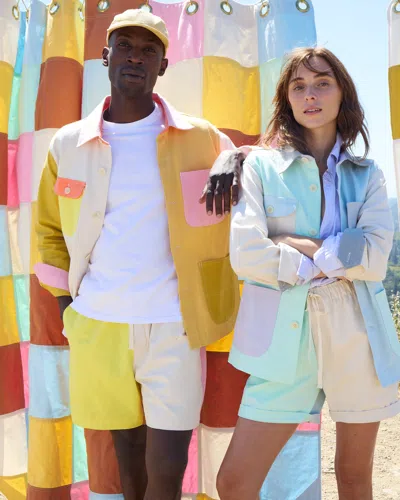 Alex Mill X Quiet Town Work Jacket In Multi