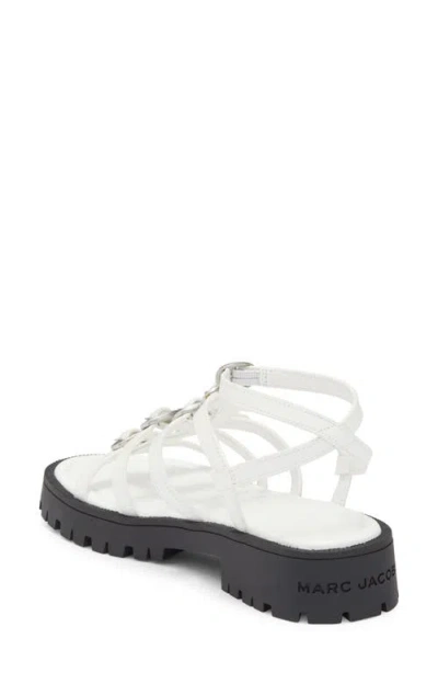Marc Jacobs The Kiki Gladiator Sandal In White