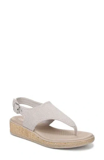 Lifestride Beachy Platform Sandal In White