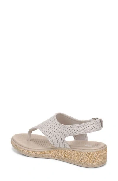 Lifestride Beachy Platform Sandal In White