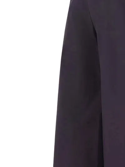Max Mara Drawstring Casual Pants In Blue