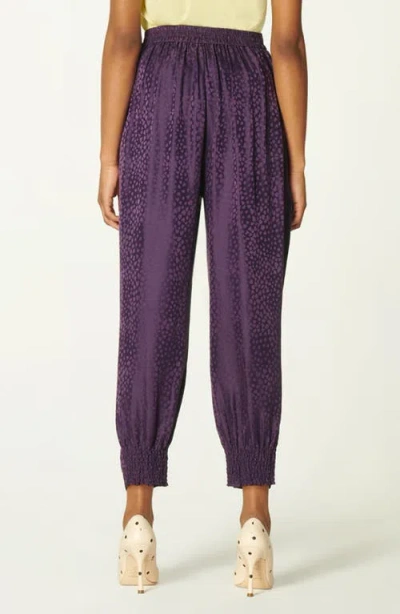 Lk Bennett Byrony Pull-on Pants In Pur-mulberry