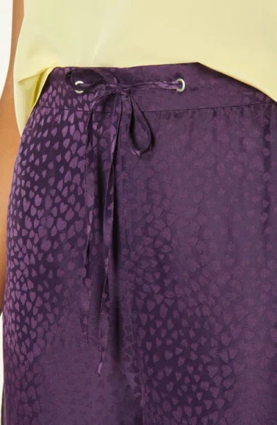 Lk Bennett Byrony Pull-on Pants In Pur-mulberry