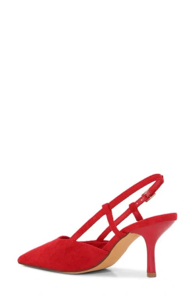 Berness Slingback Pump In Red