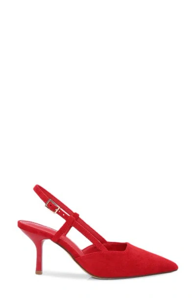 Berness Slingback Pump In Red