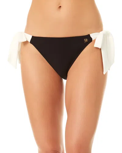 Cece Side Bowtie Bottom In Black